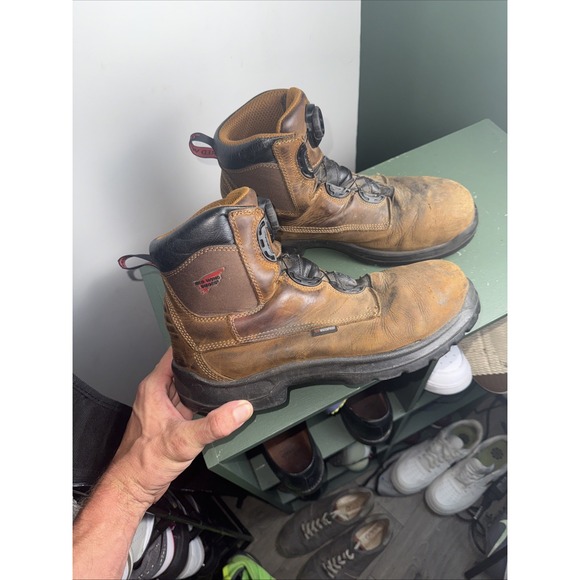Red Wing 4216 Flexbond Work Safety Boots WP Leather BOA Composite Toe Men's 12 D - Picture 1 of 9